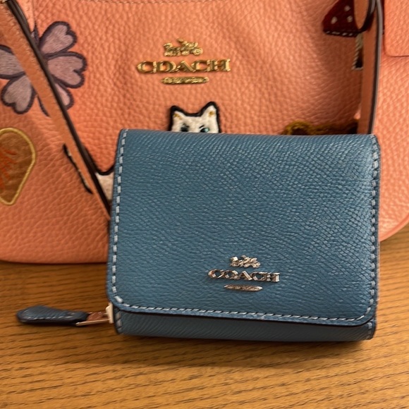 Coach Small Trifold Wallet
SV/Pacific Blue - Picture 16 of 16